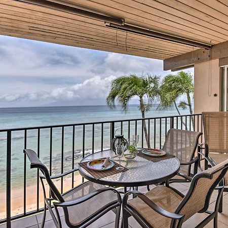 Beachfront Lahaina Condo - Featured On Hgtv! Kahana Kültér fotó