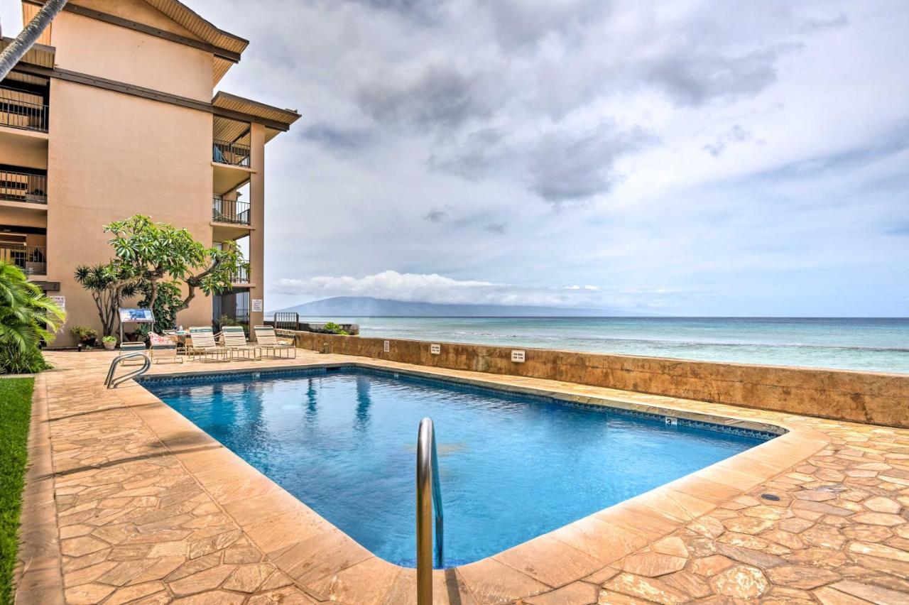 Beachfront Lahaina Condo - Featured On Hgtv! Kahana Kültér fotó