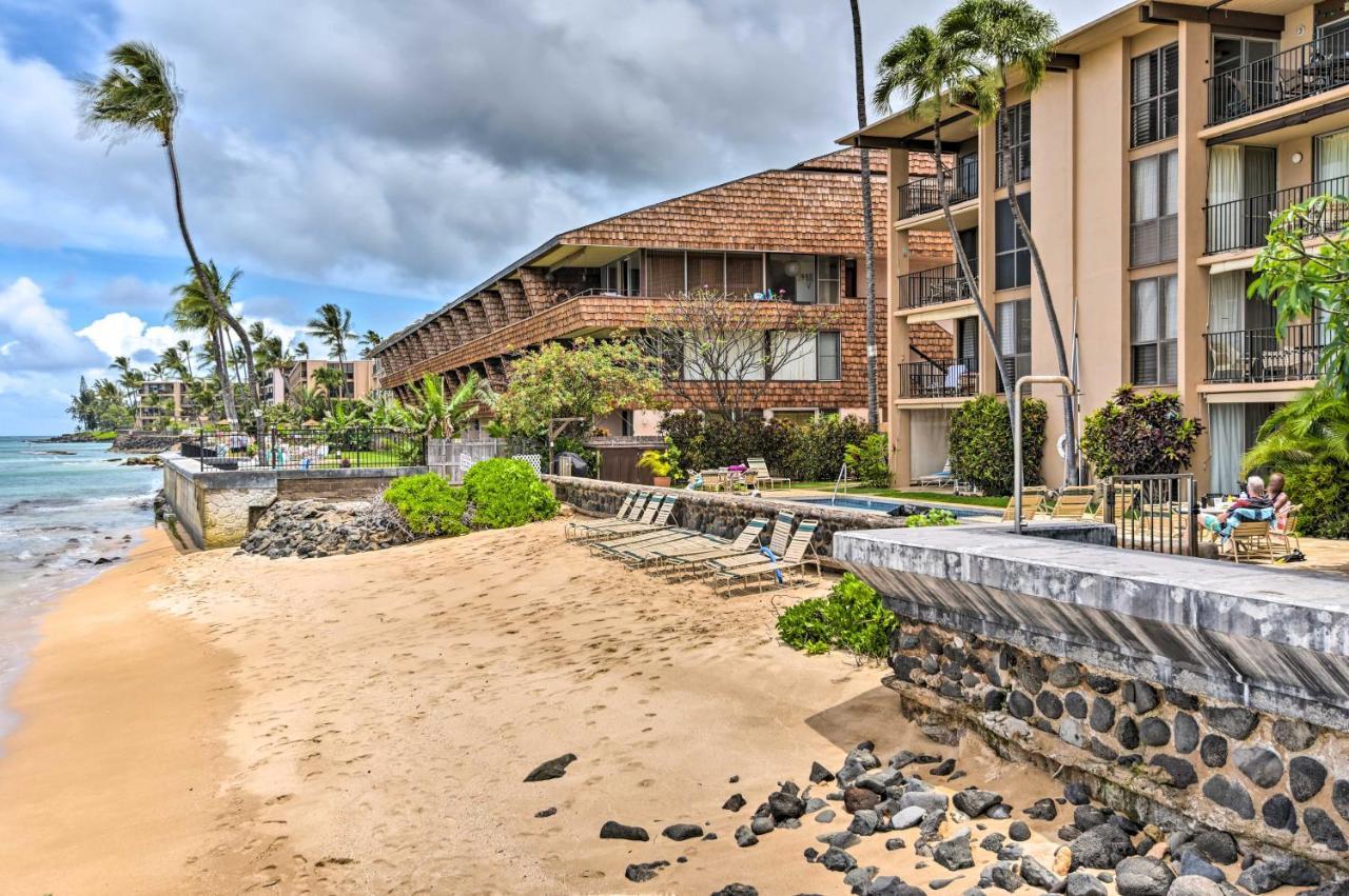 Beachfront Lahaina Condo - Featured On Hgtv! Kahana Kültér fotó