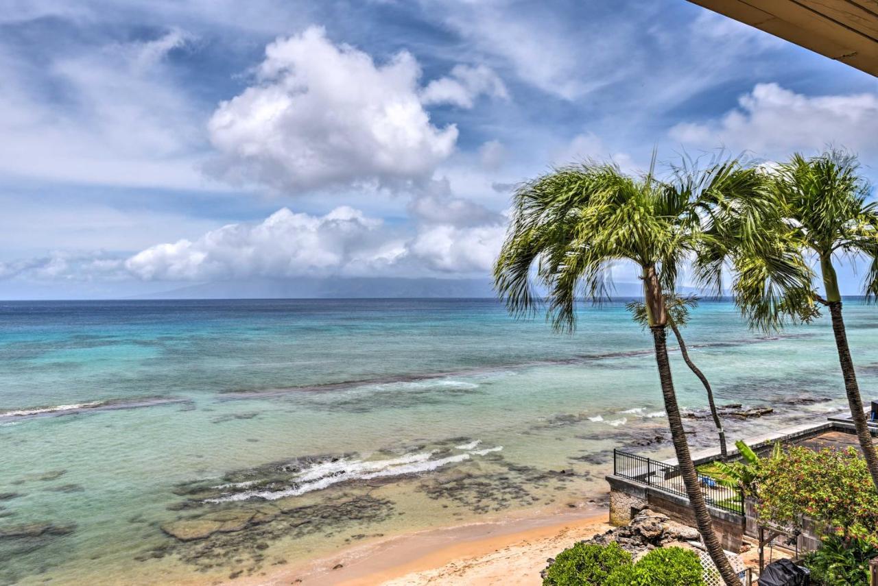 Beachfront Lahaina Condo - Featured On Hgtv! Kahana Kültér fotó
